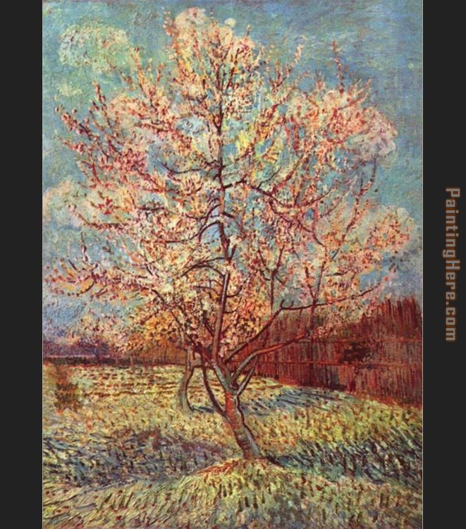 Vincent van Gogh Peach Tree in Bloom